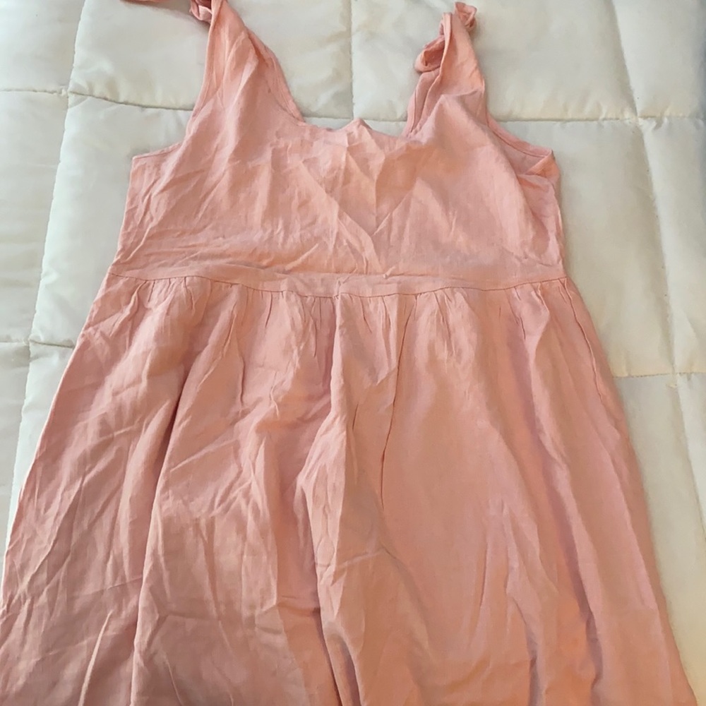 Pink babydoll dress